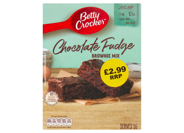 Betty Crocker Chocolate Fudge Brownie Mix 415g