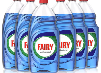 Fairy Anti-Bacterial Washing Up Liquid with Eucalyptus, 6 x 870ml
