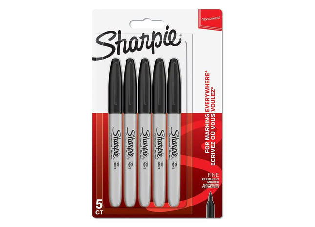 Sharpie fine point black ink colour 5