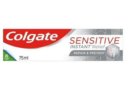 Colgate Sensitive Instant Relief - Repair & Prevent Toothpaste - 75ml