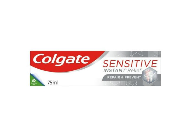 Colgate Sensitive Instant Relief - Repair & Prevent Toothpaste - 75ml