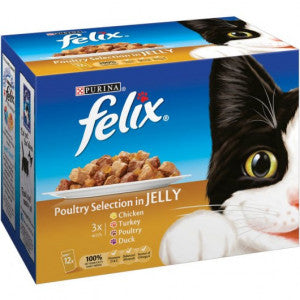 Felix Pouch Poultry Cij Mvp 12x100g | Nestle Purina Petcare (UK) Ltd