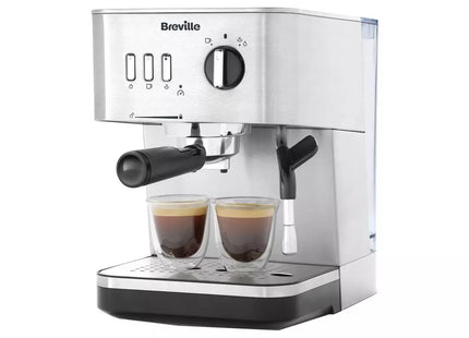 Breville VCF149 Bijou Espresso Coffee Machine - Silver