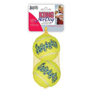 KONG Air Squeaker Tennis Ball Large 2pk (8cm) | Gor Pets