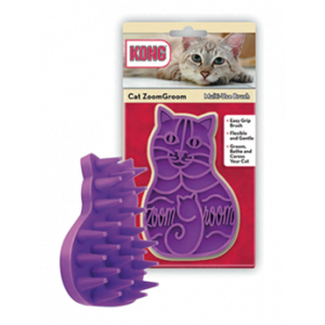 KONG Cat ZoomGroom Purple | GorPets