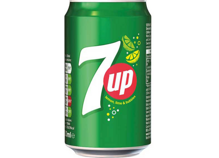 7UP 330ml x18
