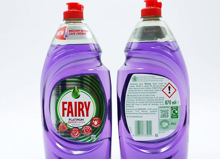 Fairy Liquid Platnium Quick Wash Wild Berry 870ml x6