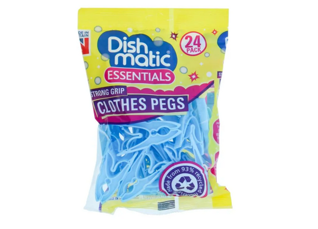 Dishmatic Clothes Pegs 24PK x 10