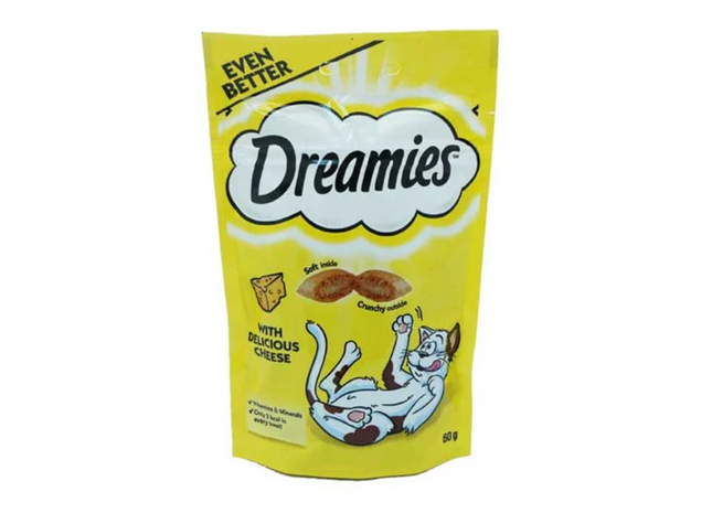 Dreamies Cat Treat Cheese 50g x8