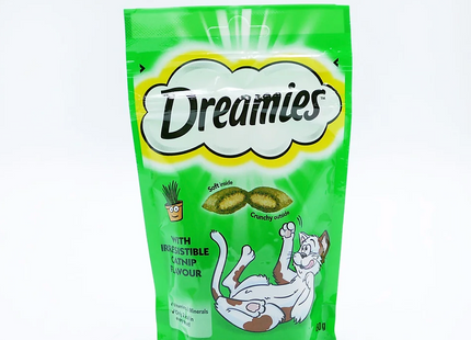 Dreamies Cat Treats with Catnip x8