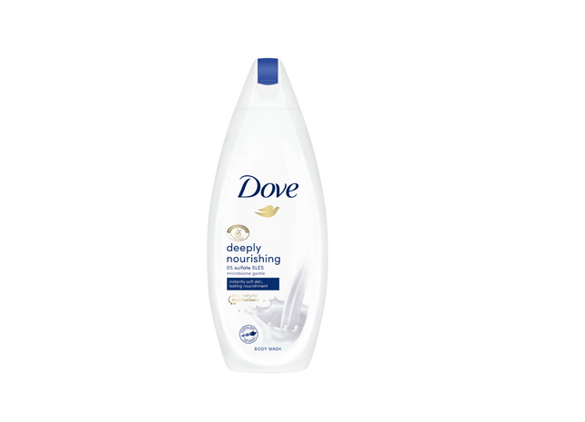 Dove Body Wash Deeply Nourishing 225ml x6